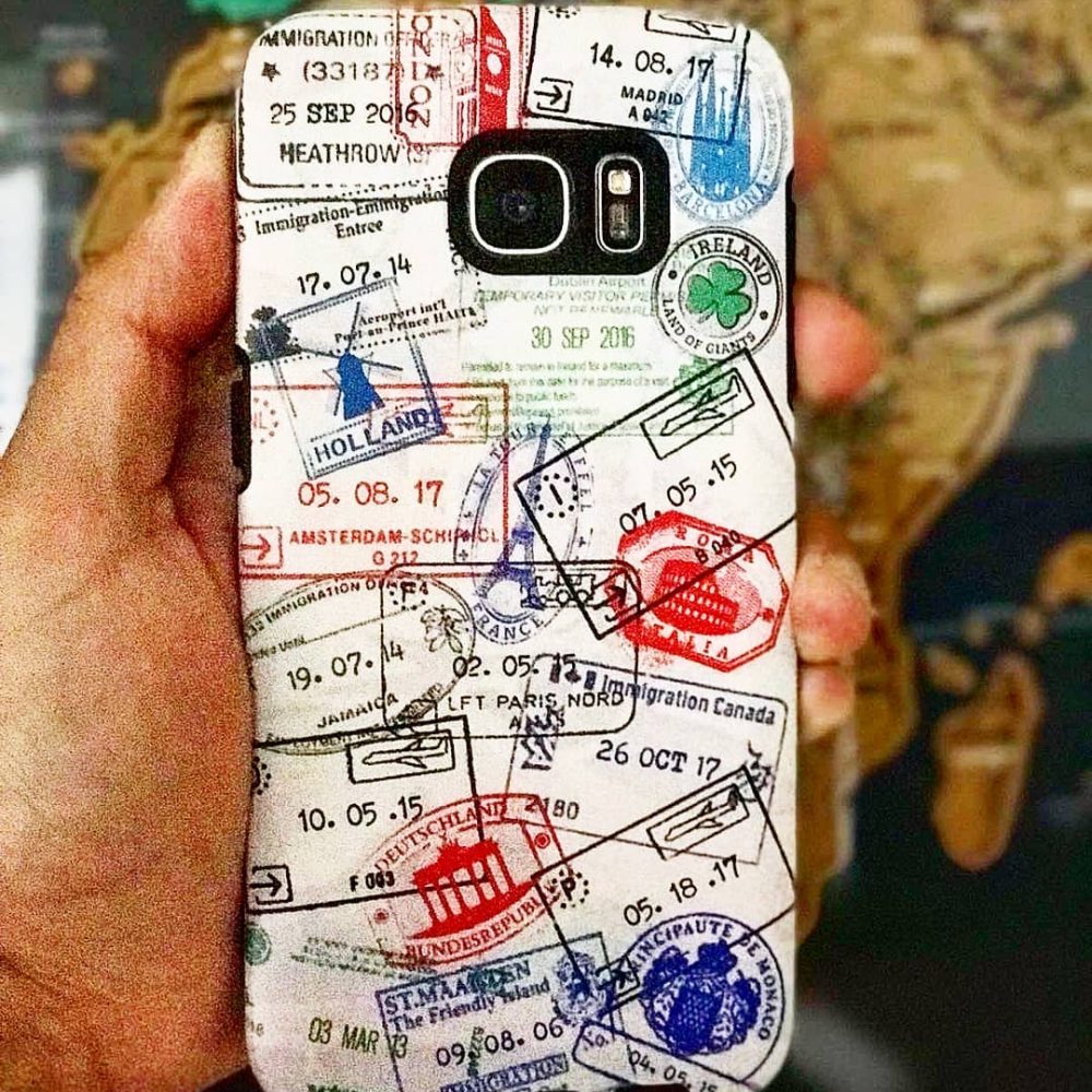 Samsung Passport Stamp Phone Case