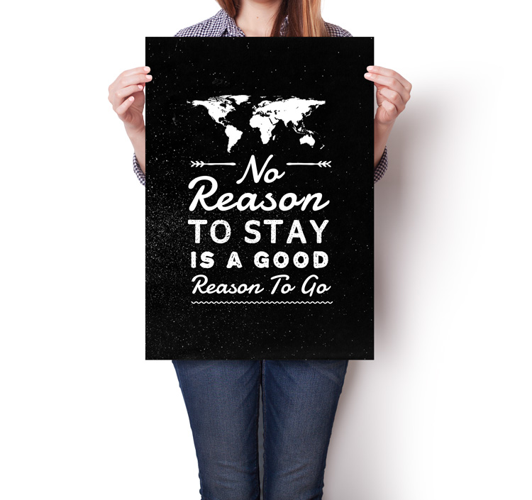 No Reason To Stay Poster