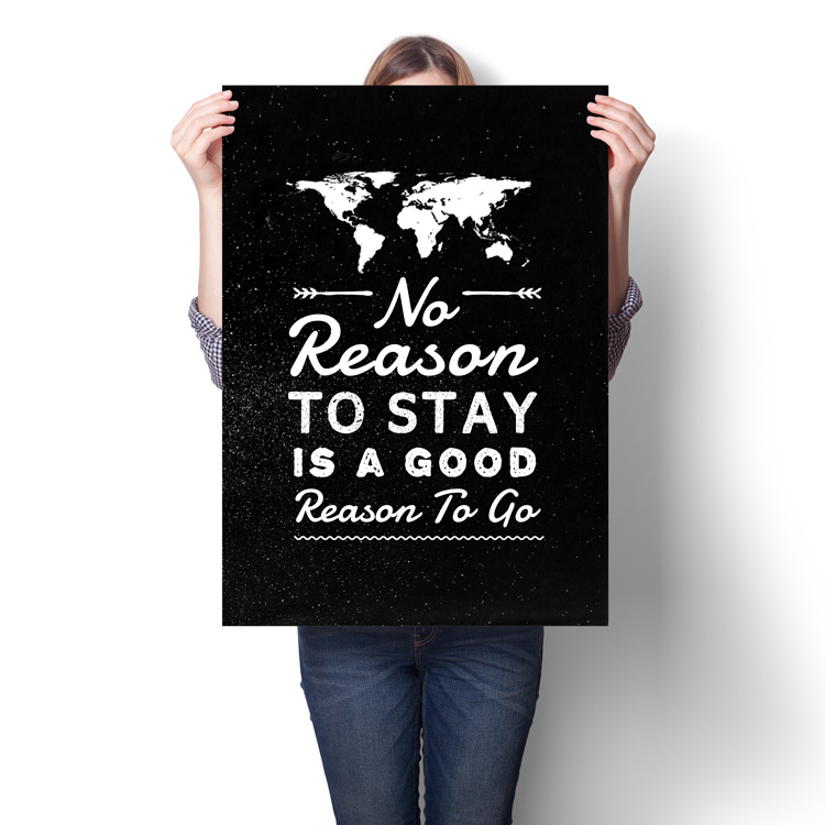 No Reason To Stay Poster