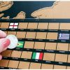 Premium World Scratch Map With Flags