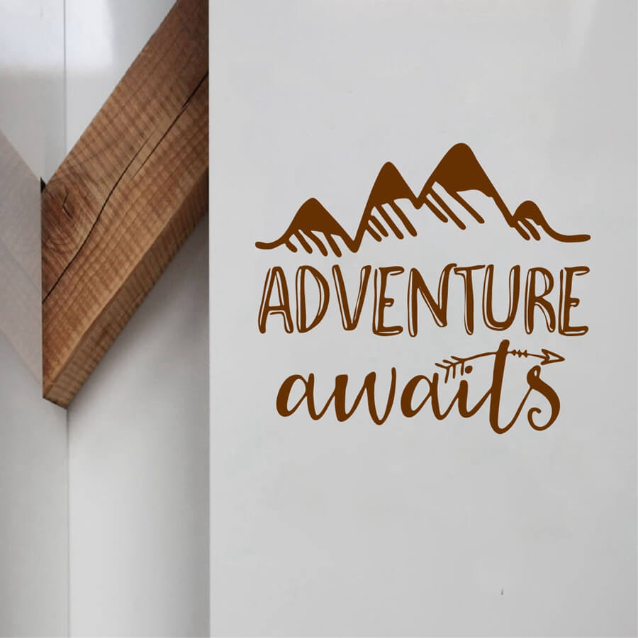 Adventure Awaits Wall Sticker