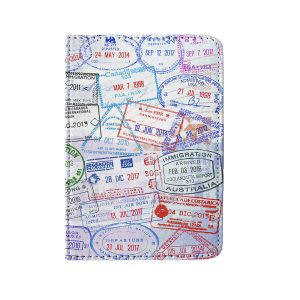 Custom iPad Passport Stamp Case
