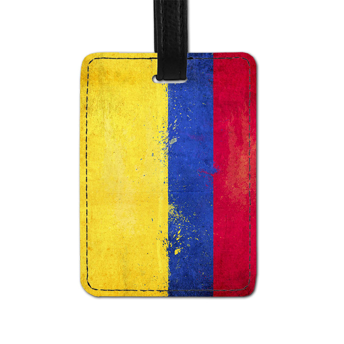 Colombian Flag Luggage Tag