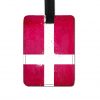 Denmark Flag Luggage Tag