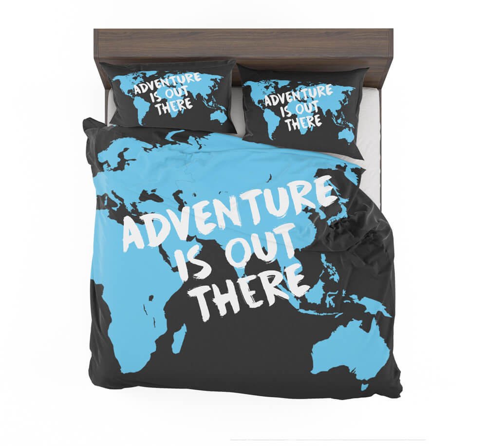 Adventure Is Out There Bedding Set