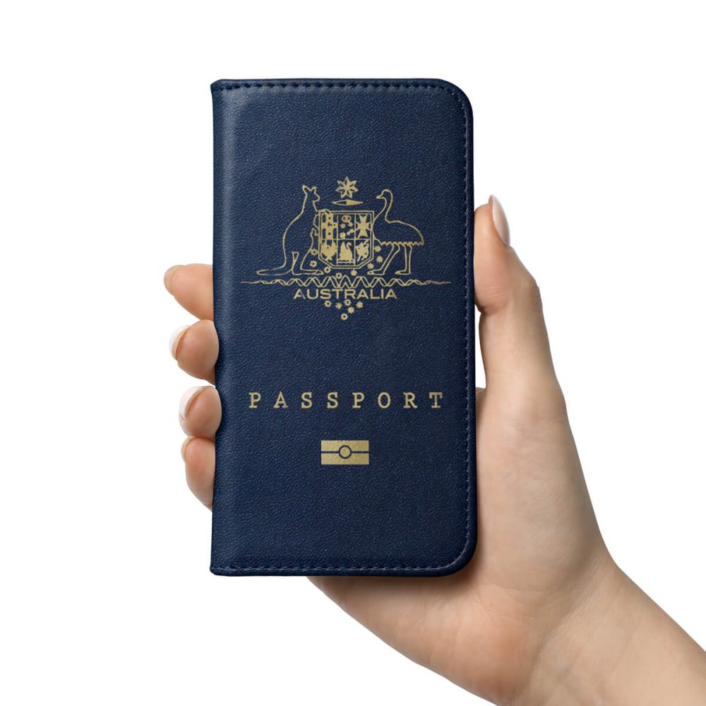 Australia Passport Foldable Phone Case