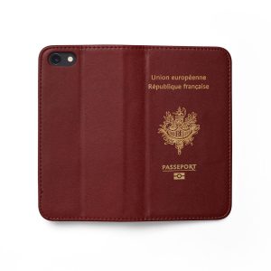 France Passport Foldable Phone Case