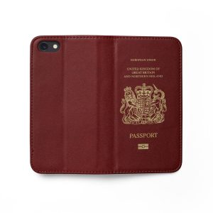 United Kingdom Passport Foldable Phone Case