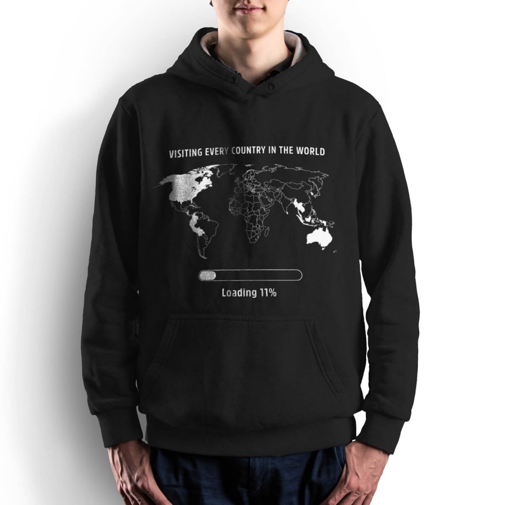 Visiting Every Country in the World Hoodie