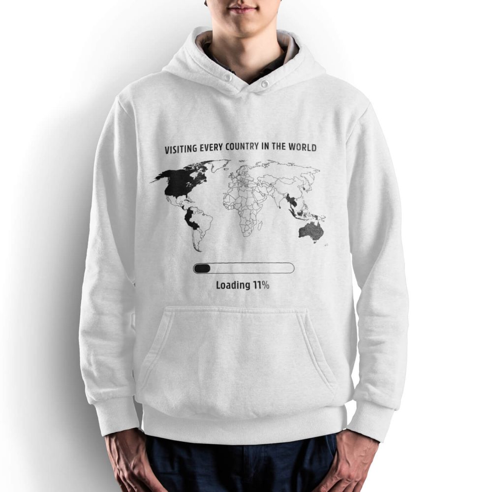 Visiting Every Country in the World Hoodie