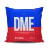 Moscow Airport Code DME Pillow