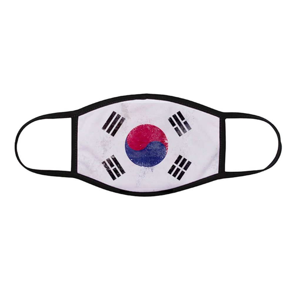 South Korea Flag Face Mask