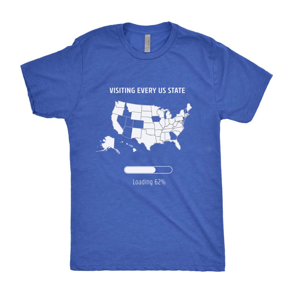 Visiting Every US State Shirt