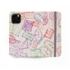 Passport Stamps Design Foldable Phone Case