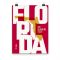 Florida State Typography Poster