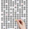 Passport Stamps Of The World Scratch Poster