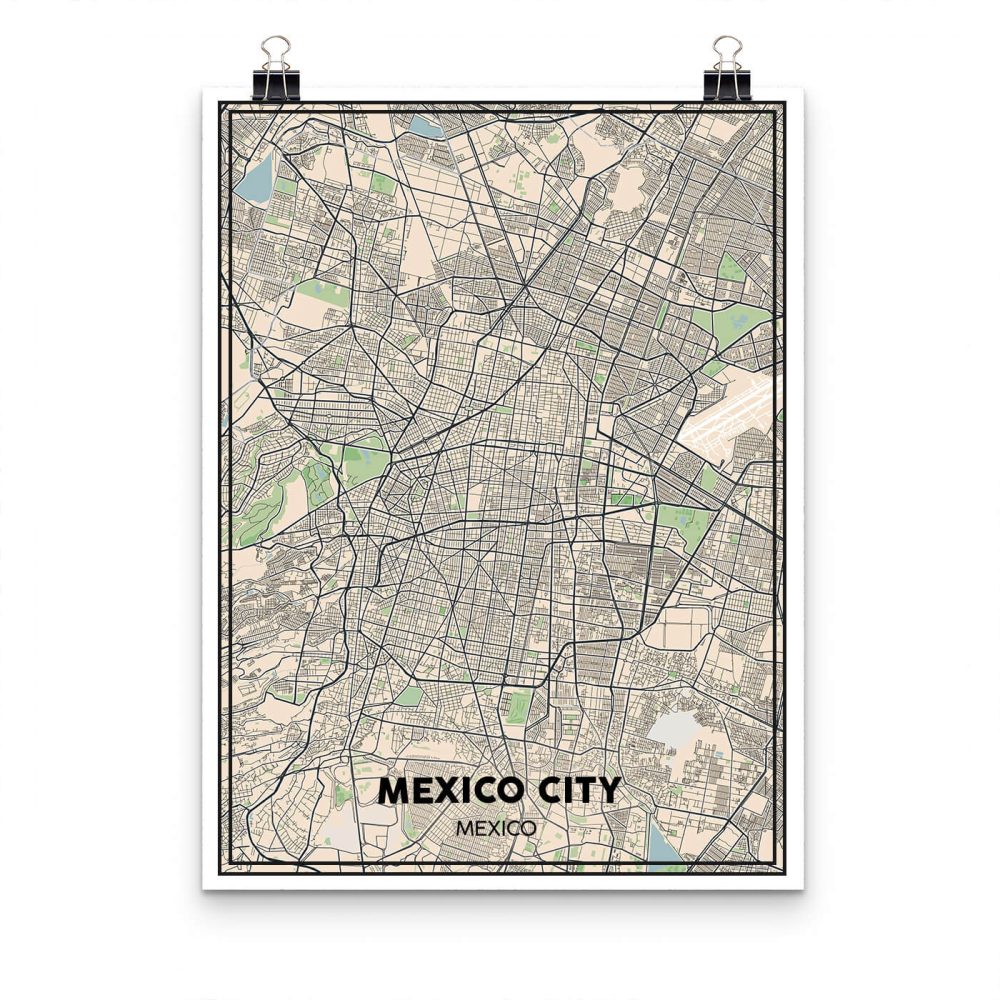 Custom City Street Map Poster
