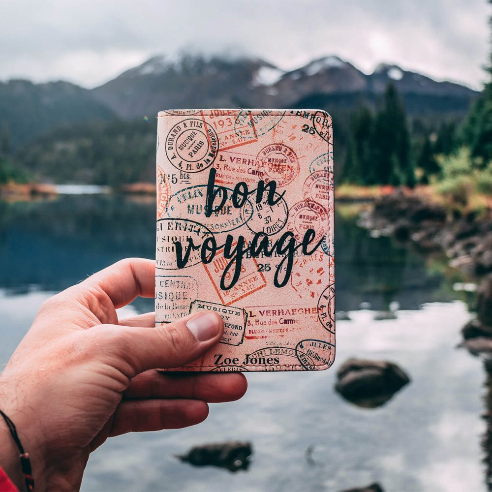 Bon Voyage Passport Holder