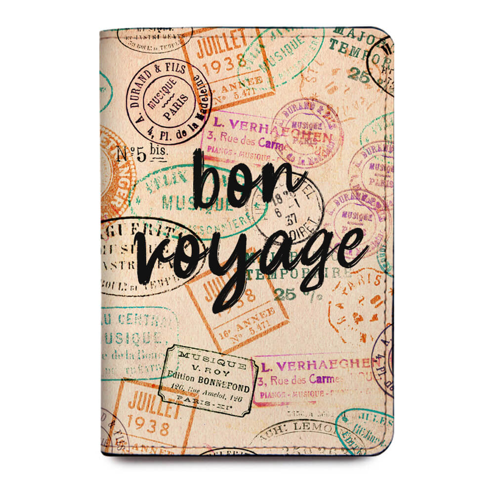 Bon Voyage Passport Holder