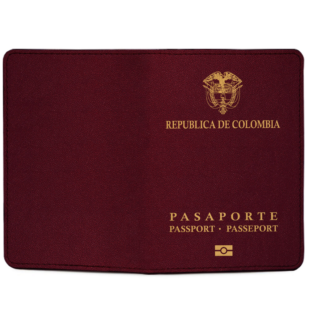 Colombia Passport Cover