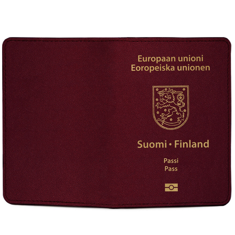 Finland Passport Cover